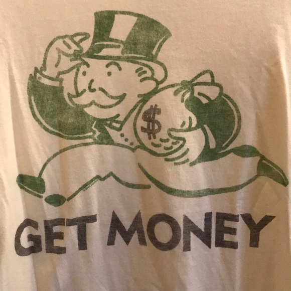 True Vintage Short Sleeve Monopoly Graphic Tee - Picture 2 of 4
